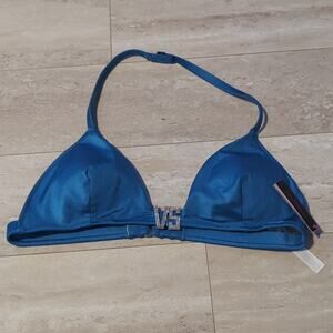 Victoria's Secret Shine Halter Bikini Top - NWT Size M